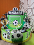 Картонена торта Футбол Роналдо , снимка 1 - Други - 44725678