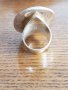 Масивен пръстен с естествен махагонов обсидиан, снимка 6