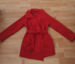 Червено палто, снимка 1 - Палта, манта - 44526902