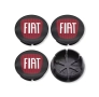 Капачки за джанти за Fiat Фиат 50мм - Червени, Черни, Сини, снимка 3