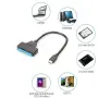 Type-C към USB 3.0 към SATA Адаптер Кабел за 2.5"/3.5" SSD/HDD – Висока Скорост 5Gbps, снимка 2