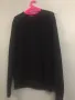 Вълнен италиански пуловер,марка SISLEY, размер„ L „, черен,с дълъг ръкав, обло деколте, зимен, снимка 2