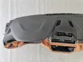 Ново Табло BMW 5 G30 G31 G38 Lci без HUD Cognac гума, снимка 5