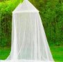Балдахин, нова стока тюл с обръч и кукичка против комари, мухи, буболечки и др, за двойно легло, снимка 5