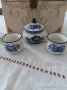 Ръчно декорирана португалска бяла керамика , снимка 1