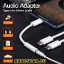 Преходник от USB Тип C към 3,5 мм AUX жак адаптер за слушалки Usb-C към 3 5 мм жак HiFi аудио jack, снимка 4