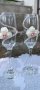 Сватбени чаши , снимка 1 - Сватбени аксесоари - 40473882
