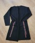 Черен пуловер туника рокля, снимка 1 - Блузи с дълъг ръкав и пуловери - 38450681