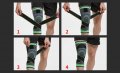 Подсилена ластична наколенка за спорт, снимка 2