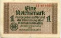 Германски Райхсмарки - Една марка 1939-40, снимка 1