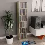 vidaXL Етажерка за дискове, сонома дъб, 21x20x88 см, инженерно дърво(SKU: 800354), снимка 2
