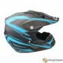 Детска Крос Каска 125 - XS - Black / Blue Argos, снимка 2