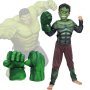 Костюм Хълк с мускули/Hulk costume, снимка 1 - Детски комплекти - 42540203