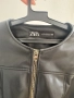 Дамско кожено яке ZARA - размер М, снимка 3