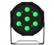 LED пар прожектор 63W Fractal Lights 7x9W RGB, снимка 1 - Друга електроника - 34901933
