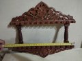 стара ажурна дървена рамка, снимка 4