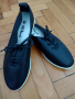 Нова цена 10 лв. 37н Нови черни обувки с бяла подметка , снимка 1 - Дамски ежедневни обувки - 36383034