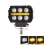 LED халоген 29 W с 6 диода и мигач, снимка 2