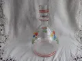 Винтидж гарафа ръчно рисувана, снимка 2