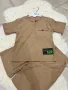 Комплект за момчета в тъмно бежово, снимка 1
