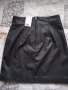 Нова кожена черна пола H&M, снимка 3