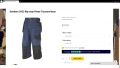 Snickers 3923 Rip-Stop Pirate Work Trousers 50 / M - L работни къси панталони под коляното W4-284, снимка 2