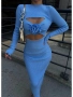 Стилна и секси дамска рокля, снимка 8