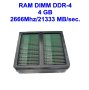 DIMM DDR-4 4 GB 2666Mhz/21333 MB/sec., снимка 1 - RAM памет - 40599880