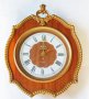 Ретро руски съветски СССР кварцов стенен часовник ЯНТАРЬ 