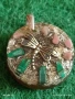 Ръчно изработено органитно бижу сребро,малахит,розов кварц 51887, снимка 2