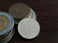 Монета - Франция - 1/2 (половин) франк | 1987г.