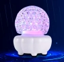 Коледна кристална въртяща се топка LED светлина, снимка 6