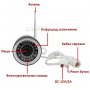 Предлагаме ви най-новият вариант на Robocam безжична, външна въртяща FullHD WIFI IP камера с супер к, снимка 4