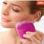 Силиконова четка за масаж за лице Forever (cветло розова)), снимка 2