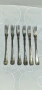 Комплект малки посребрени вилички , снимка 11