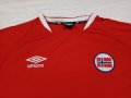  Норвегия оригинална тренировъчна футболна тениска UMBRO фланелка за футбол, снимка 3