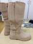 Дамски бежови ботуши, 38 , снимка 1
