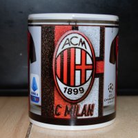 Футболна чаша на Милан с име и номер!Фен чаша на AC MILAN!2020 уникален фен подарък!  , снимка 2 - Фен артикули - 30675875