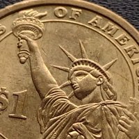 Възпоменателна монета 1 долар JOHN QUINCY ADAMS 6 президент на САЩ (1825-1829) за КОЛЕКЦИЯ 38105, снимка 10 - Нумизматика и бонистика - 40765266