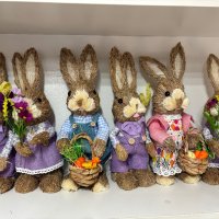 Великденски заек за декорация , снимка 1 - Други - 35926420