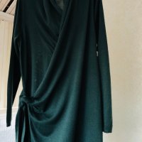 Масленозелена рокля HOSS INTROPIA,нежен меринос 100%, снимка 10 - Рокли - 31715480