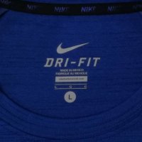 Nike DRI-FIT Touch оригинална блуза L Найк спорт фитнес тренировки, снимка 3 - Спортни дрехи, екипи - 37343088