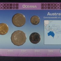 Комплектен сет - Австралия 2005-2007 , 5 монети, снимка 2 - Нумизматика и бонистика - 44483068