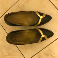 2 бр Елегантни Велурени обувки , Естествена кожа , снимка 7 - Дамски елегантни обувки - 29864939