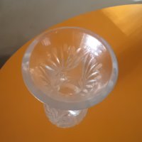 стъклена ваза, снимка 4 - Вази - 42859160