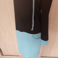 Спортна рокля суитшърт в черно и синьо - 16,00лв., снимка 7 - Рокли - 30624774