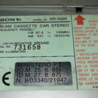 SONY Радиокасетофон XR-3490, снимка 3 - Радиокасетофони, транзистори - 31730585