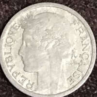 1 франк Франция 1948, снимка 1 - Нумизматика и бонистика - 35070456