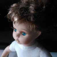 Стара кукла порцелан 30 см , снимка 4 - Антикварни и старинни предмети - 34679242