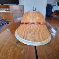Стара Дамска сламена шапка , снимка 1 - Други ценни предмети - 42665014